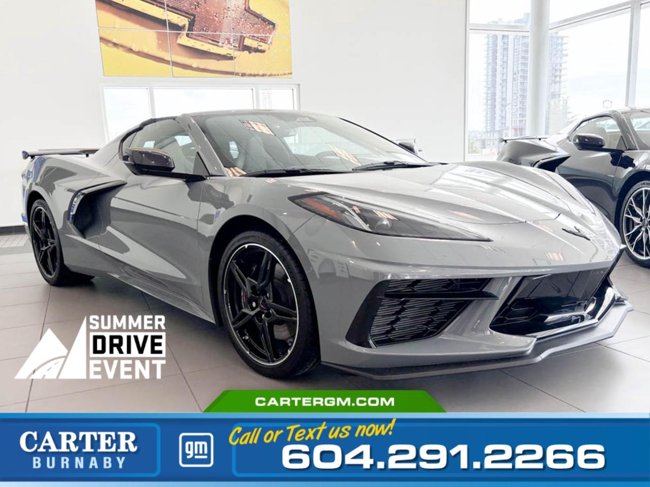 New 2025 Chevrolet Corvette 1LT | 490 HP ENGINE/ LT2 ENGINE COVER/INTELLIBEAM for sale in Burnaby, BC