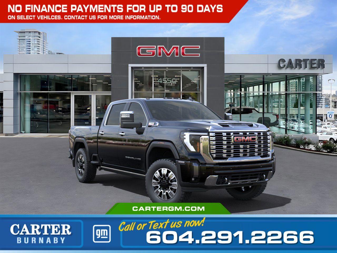 New 2025 GMC Sierra 3500 HD DENALI 4WD | Alum Wheels/Sunroof/Adpt Cruise for sale in Burnaby, BC