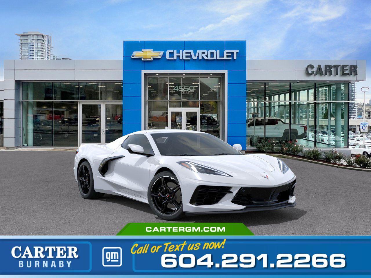 New 2025 Chevrolet STINGRAY STINGRAY CONVERTIBLE | Limited Slip Diff/HD Cam for sale in Burnaby, BC