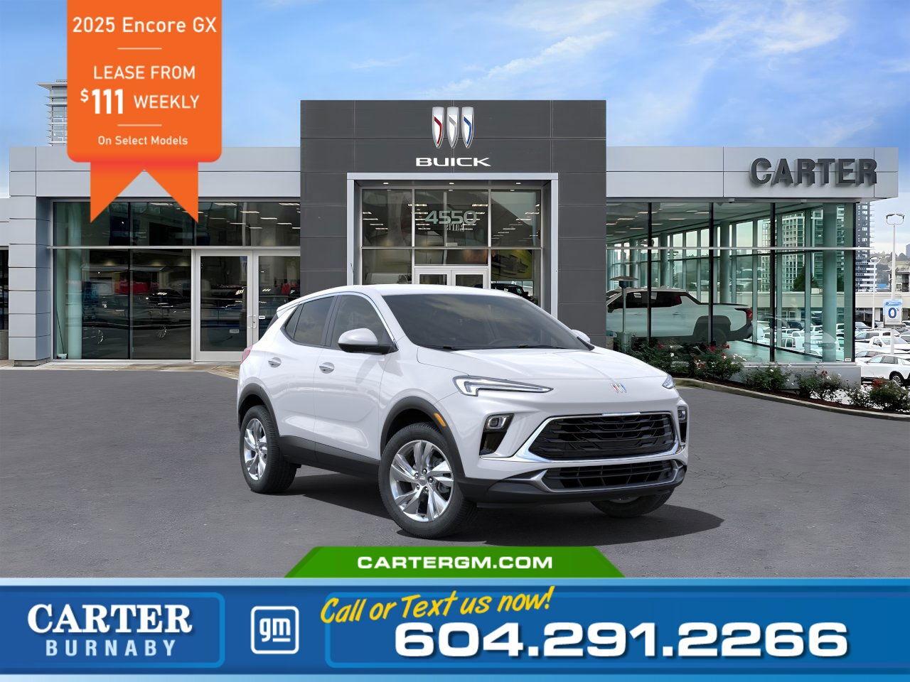 New 2025 Buick Encore GX PREFERRED FWD | ADAPTIVE CRUISE CONTROL/HD VISION for sale in Burnaby, BC