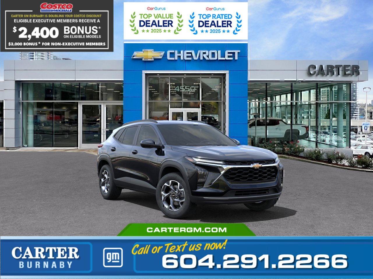 New 2025 Chevrolet Trax LT | Double Costco Bonus: Up to $2,400! for sale in Burnaby, BC