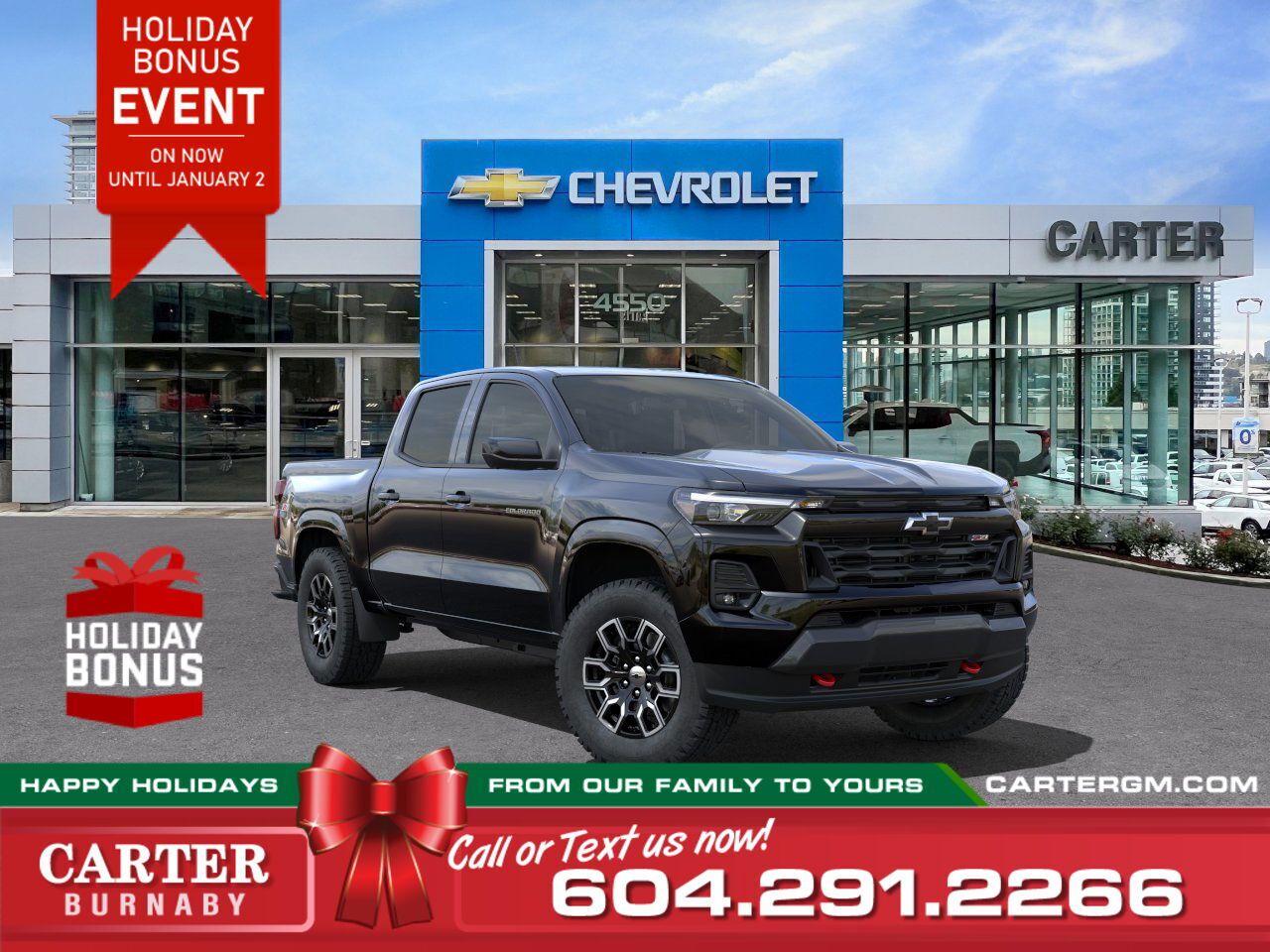 New 2024 Chevrolet Colorado Z71 4WD | Alum Wheels/Advanced Trailer Pkg for sale in Burnaby, BC