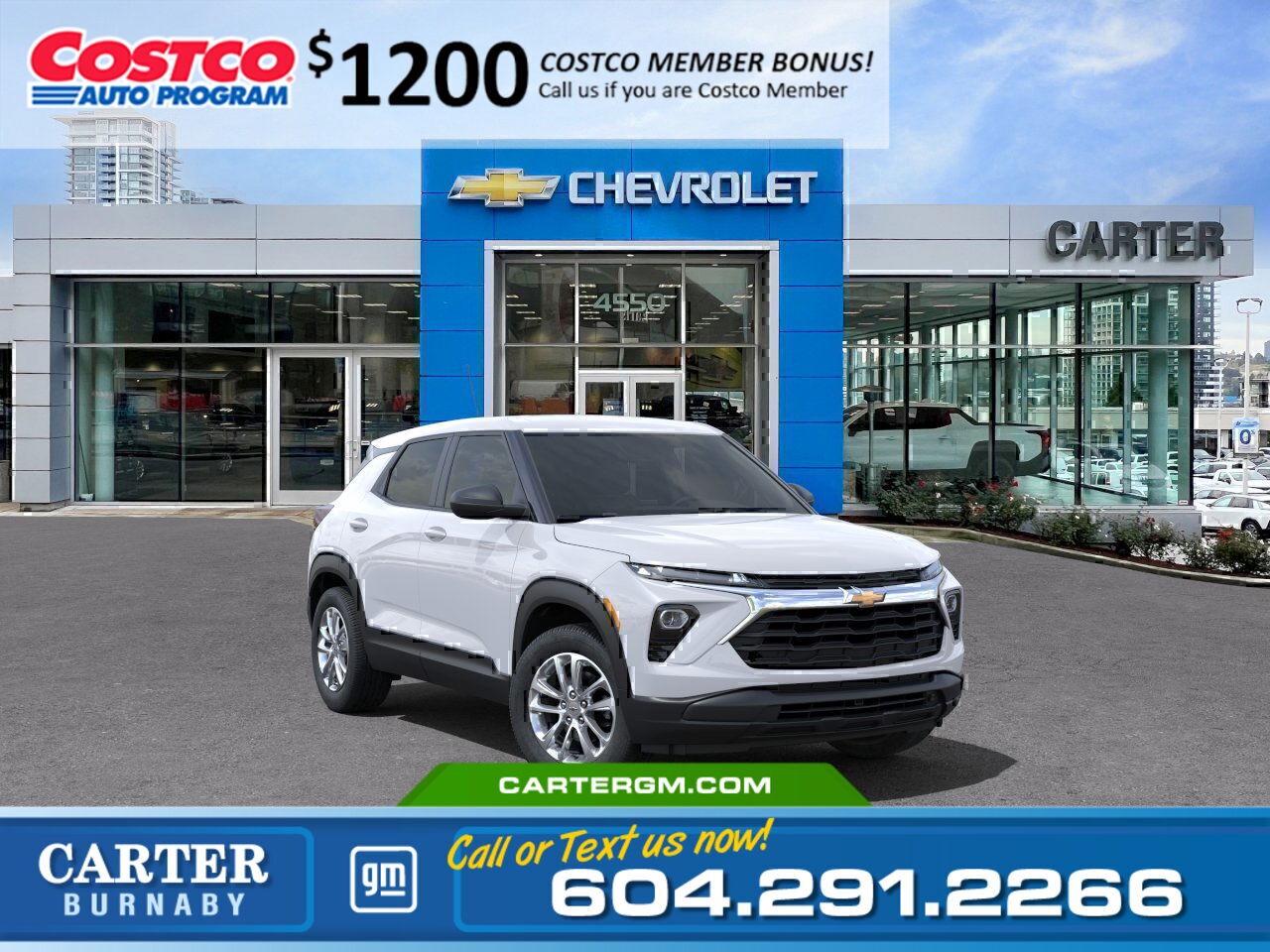 New 2025 Chevrolet TrailBlazer 1LS | Beat the Tariffs — Lock In Your Price Now! for sale in Burnaby, BC