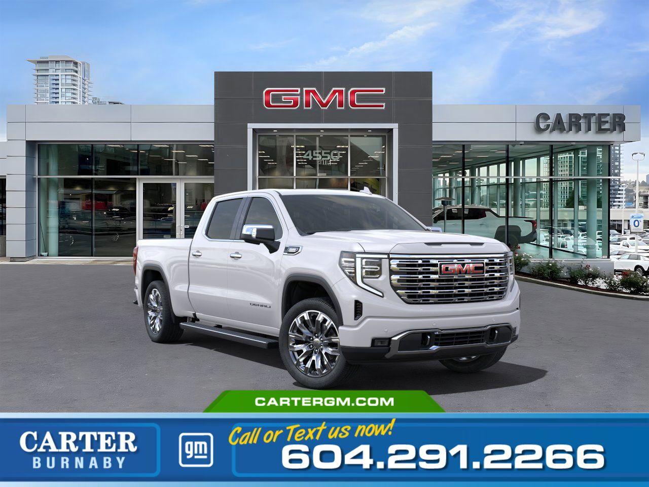 New 2025 GMC Sierra 1500 DENALI 4WD | Alum Wheels/Heated & Vented Seats for sale in Burnaby, BC