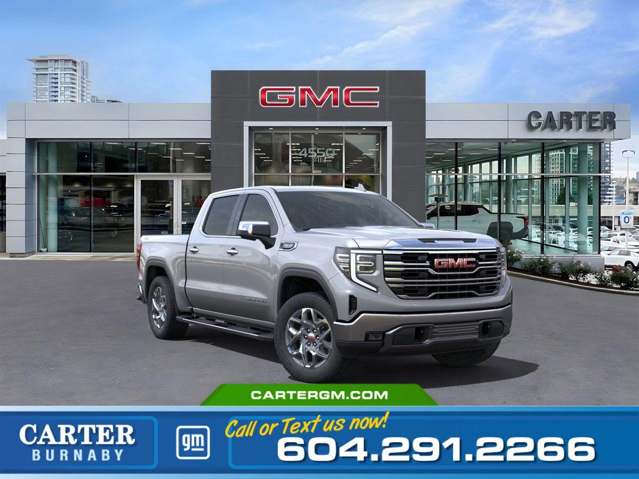 New 2025 GMC Sierra 1500 SLT 4WD | Alum Wheels/Bose Spkrs/HD Cam for sale in Burnaby, BC