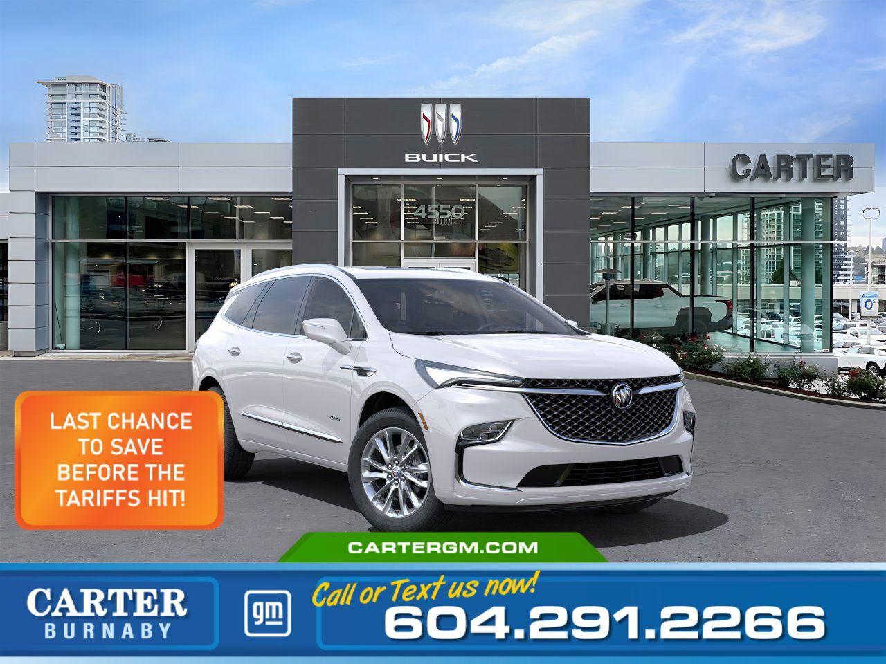 New 2024 Buick Enclave AVENIR AWD | Beat the Tariffs — Lock In Your Price for sale in Burnaby, BC
