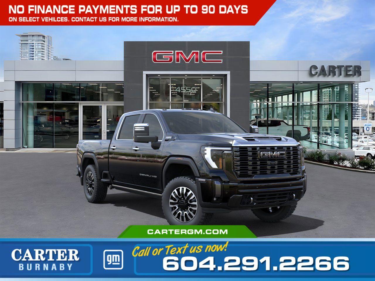 New 2025 GMC Sierra 3500 HD DENALI ULTIMATE 4WD | Alum Wheels/Heated & Vented for sale in Burnaby, BC