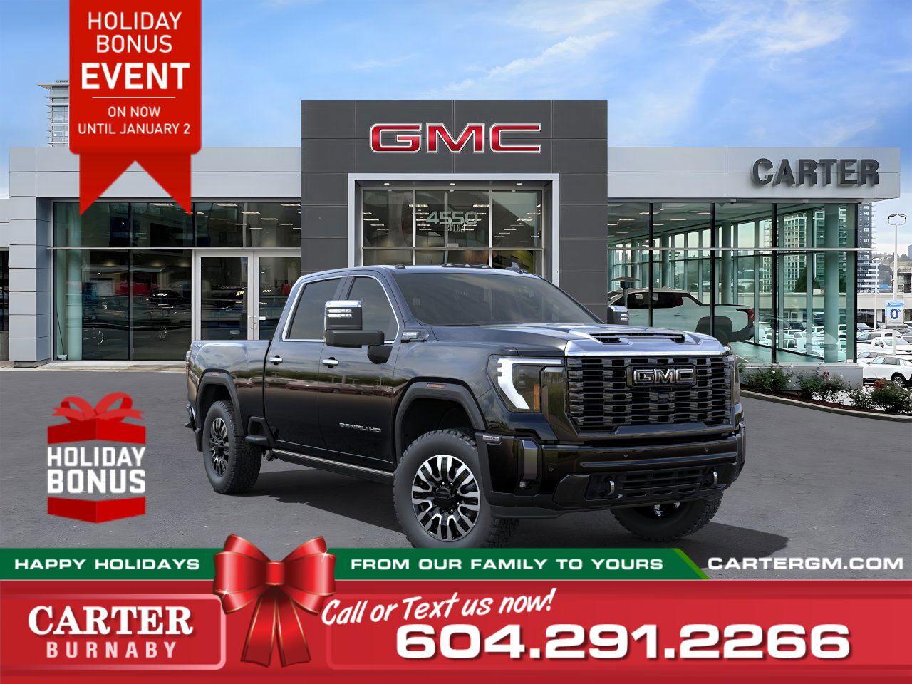 New 2025 GMC Sierra 3500 HD DENALI ULTIMATE 4WD | Alum Wheels/Heated & Vented for sale in Burnaby, BC