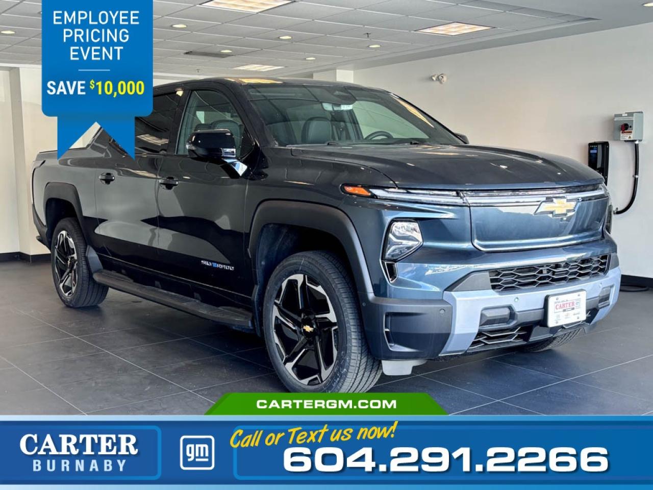 New 2025 Chevrolet Silverado EV LT 4WD | SAVE $10,000!/UP TO 657 KM. RANGE for sale in Burnaby, BC