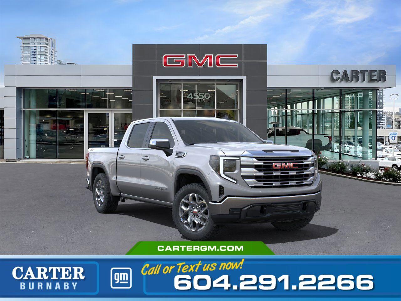 New 2025 GMC Sierra 1500 SLE 4WD | X31 Off-Road Pkg/Alum Wheels/Skid Plates for sale in Burnaby, BC