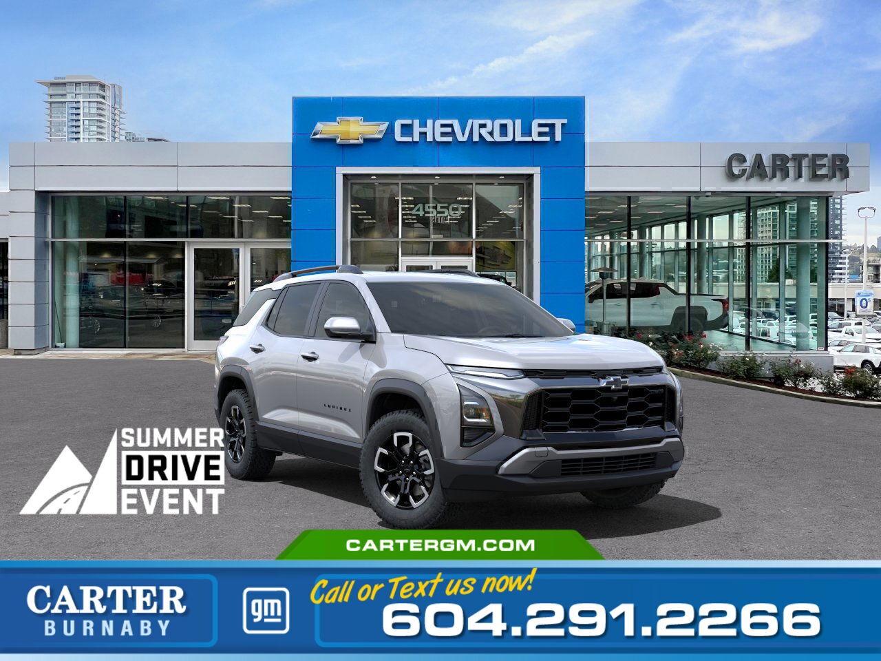 New 2025 Chevrolet Equinox | Beat the Tariffs — Lock In Your Price Now! for sale in Burnaby, BC