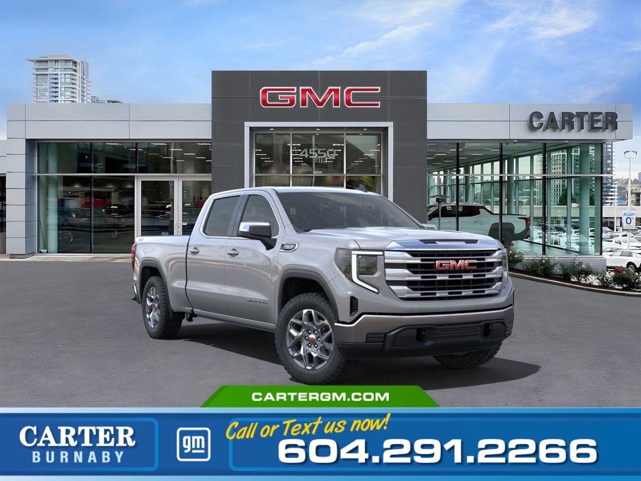 New 2025 GMC Sierra 1500 SLE 4WD | X31 Off-Road Pkg/Alum Wheels/Skid Plates for sale in Burnaby, BC