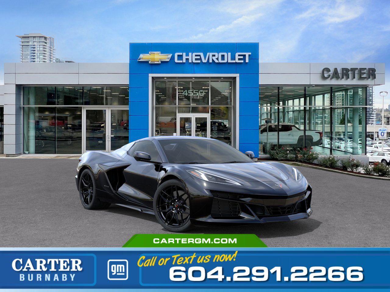 New 2025 Chevrolet Corvette 3LZ | Perf Exhaust/Data Recorder/Vented Seats for sale in Burnaby, BC