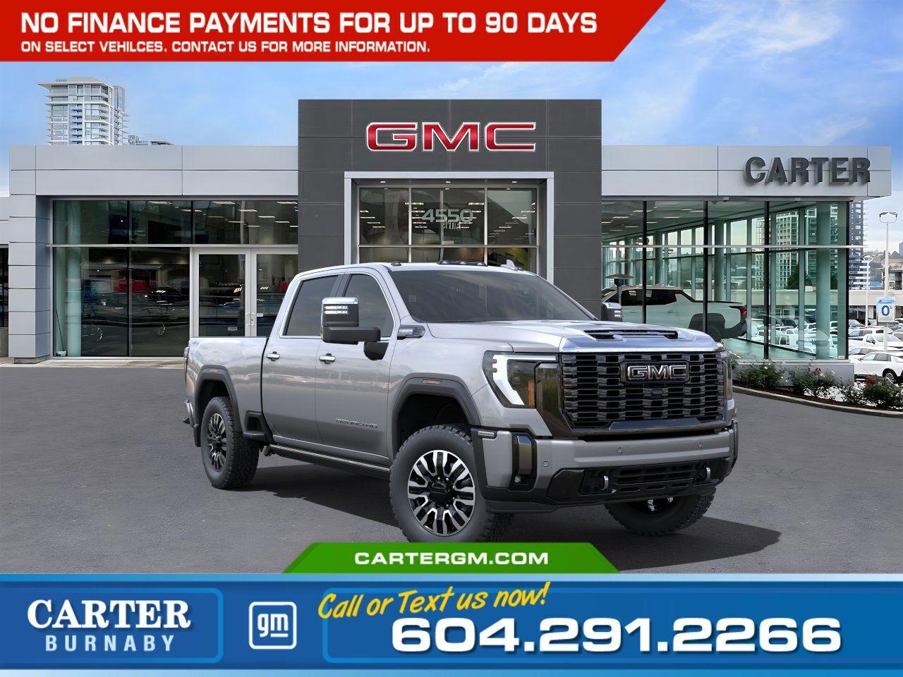 New 2025 GMC Sierra 3500 HD DENALI ULTIMATE 4WD | Alum Wheels/Heated & Vented for sale in Burnaby, BC