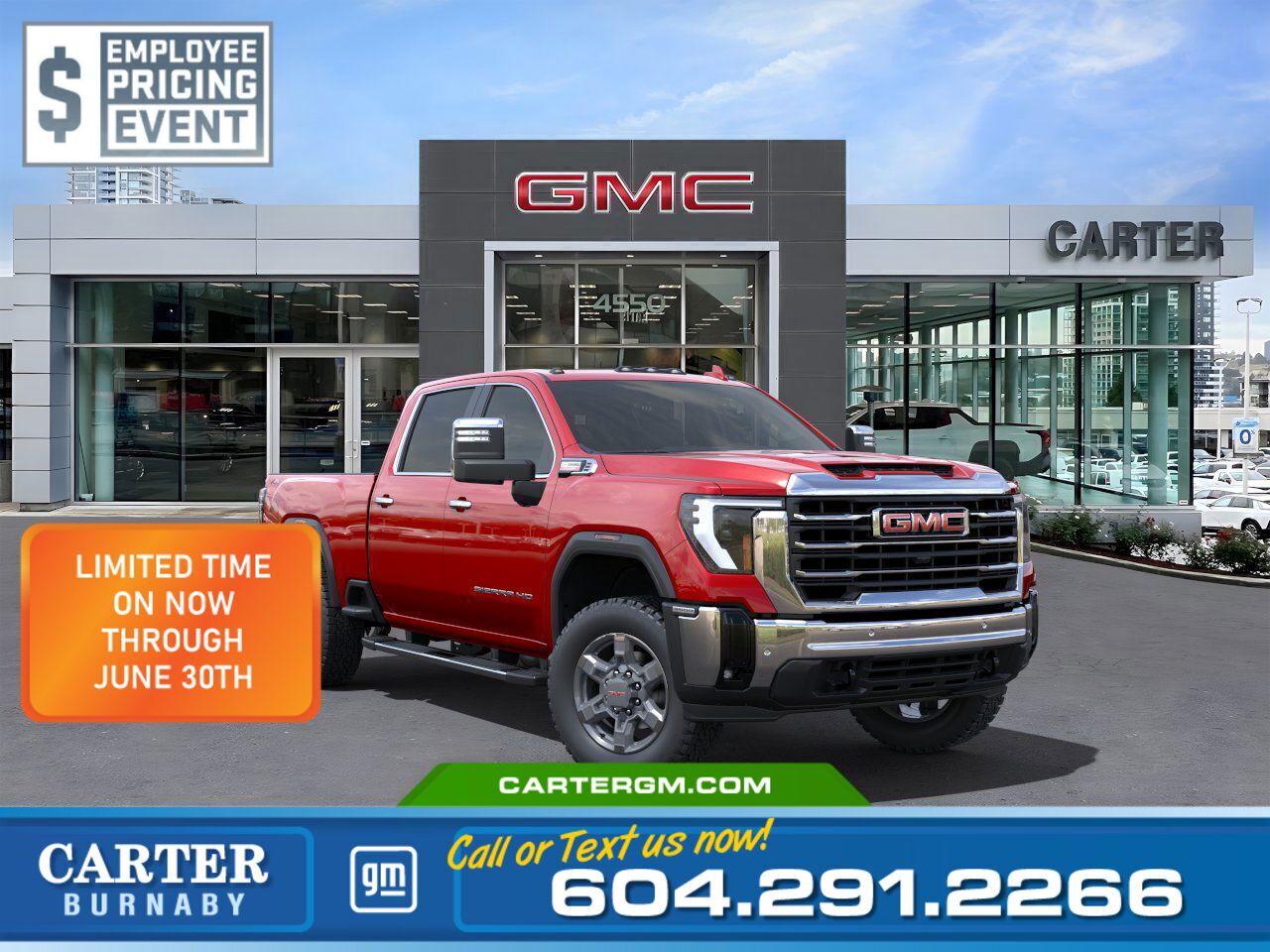New 2025 GMC Sierra 3500 HD SLT 4WD | Beat the Tariffs — Lock In Your Price for sale in Burnaby, BC