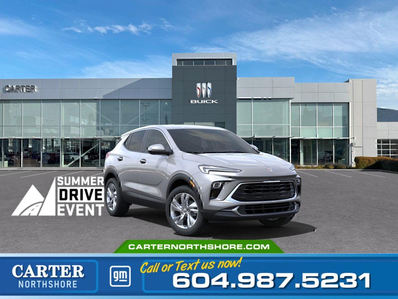 New 2024 Buick Encore GX PREFERRED/TRAILERING PKG/WIRELESS APPLE CARPLAY for sale in North Vancouver, BC