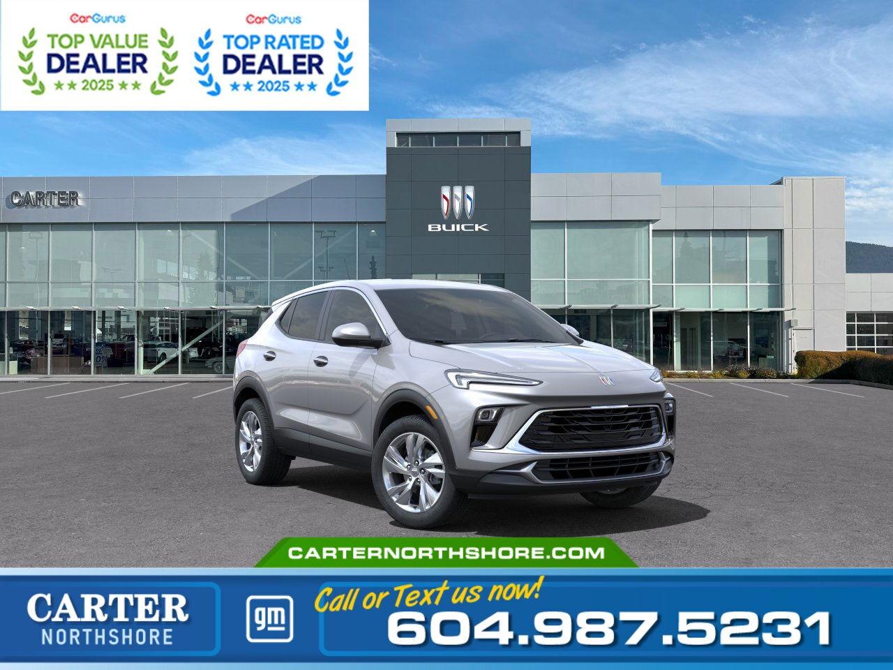 New 2024 Buick Encore GX PREFERRED/TRAILERING PKG/WIRELESS APPLE CARPLAY for sale in North Vancouver, BC