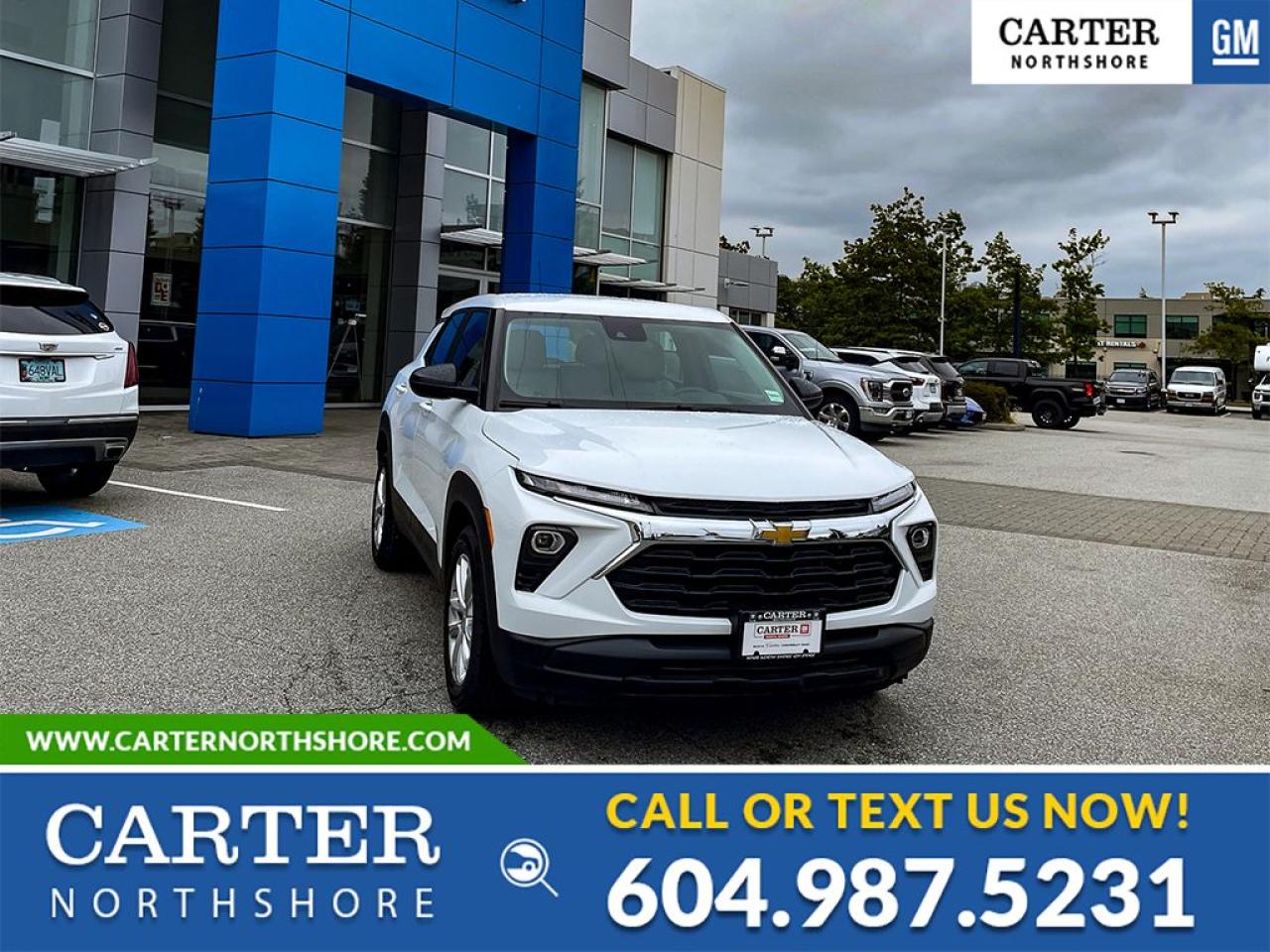 New 2024 Chevrolet TrailBlazer CHEVROLET SAFETY ASSIST for sale in North Vancouver, BC