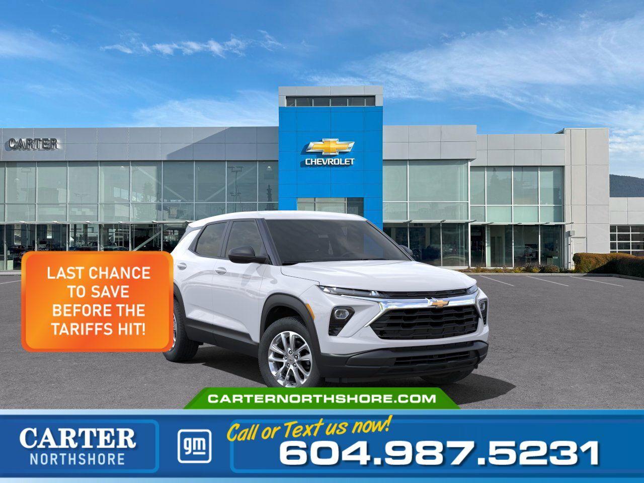 New 2024 Chevrolet TrailBlazer LS FWD/ CHEVROLET SAFETY ASSIST for sale in North Vancouver, BC