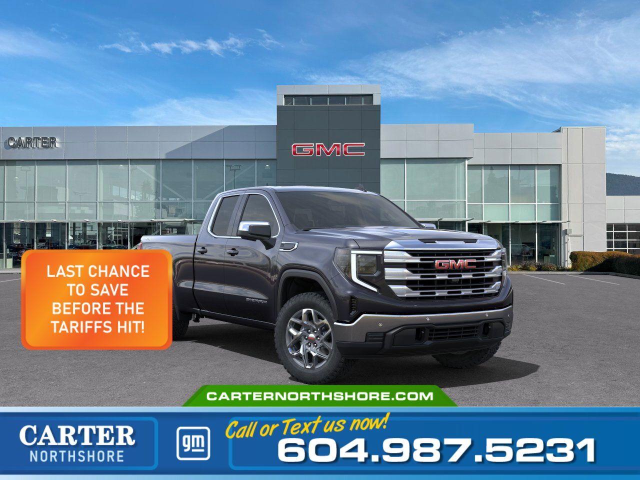 New 2024 GMC Sierra 1500 SLE/Double Cab Standard Box 4WD for sale in North Vancouver, BC
