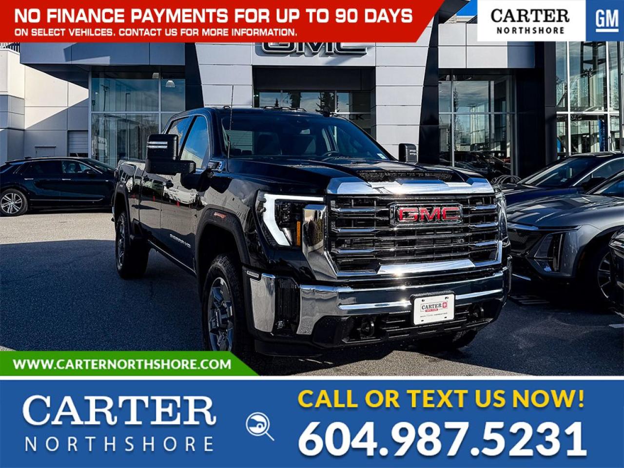 New 2025 GMC Sierra 3500 HD Crew Cab Standard Box 4WD/Diesel for sale in North Vancouver, BC