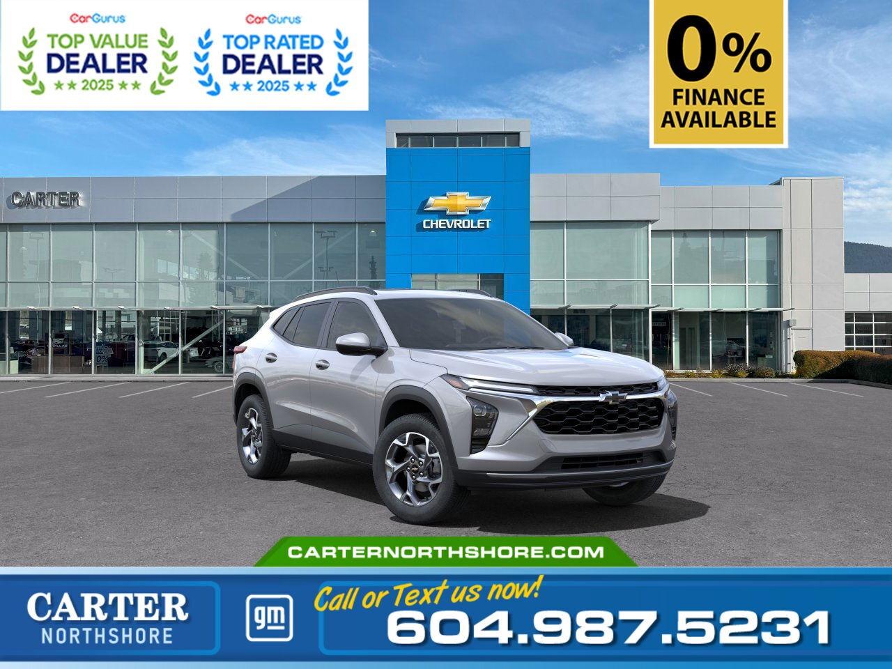 New 2025 Chevrolet Trax LT FWD | 0% FINANCE AVAILABLE - LIMITED TIME! for sale in North Vancouver, BC