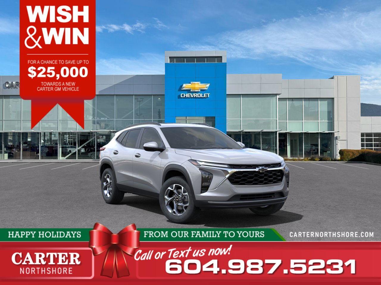 New 2025 Chevrolet Trax LT FWD | Sunroof/Heated Seats/Adpt Cruise Ctrl for sale in North Vancouver, BC