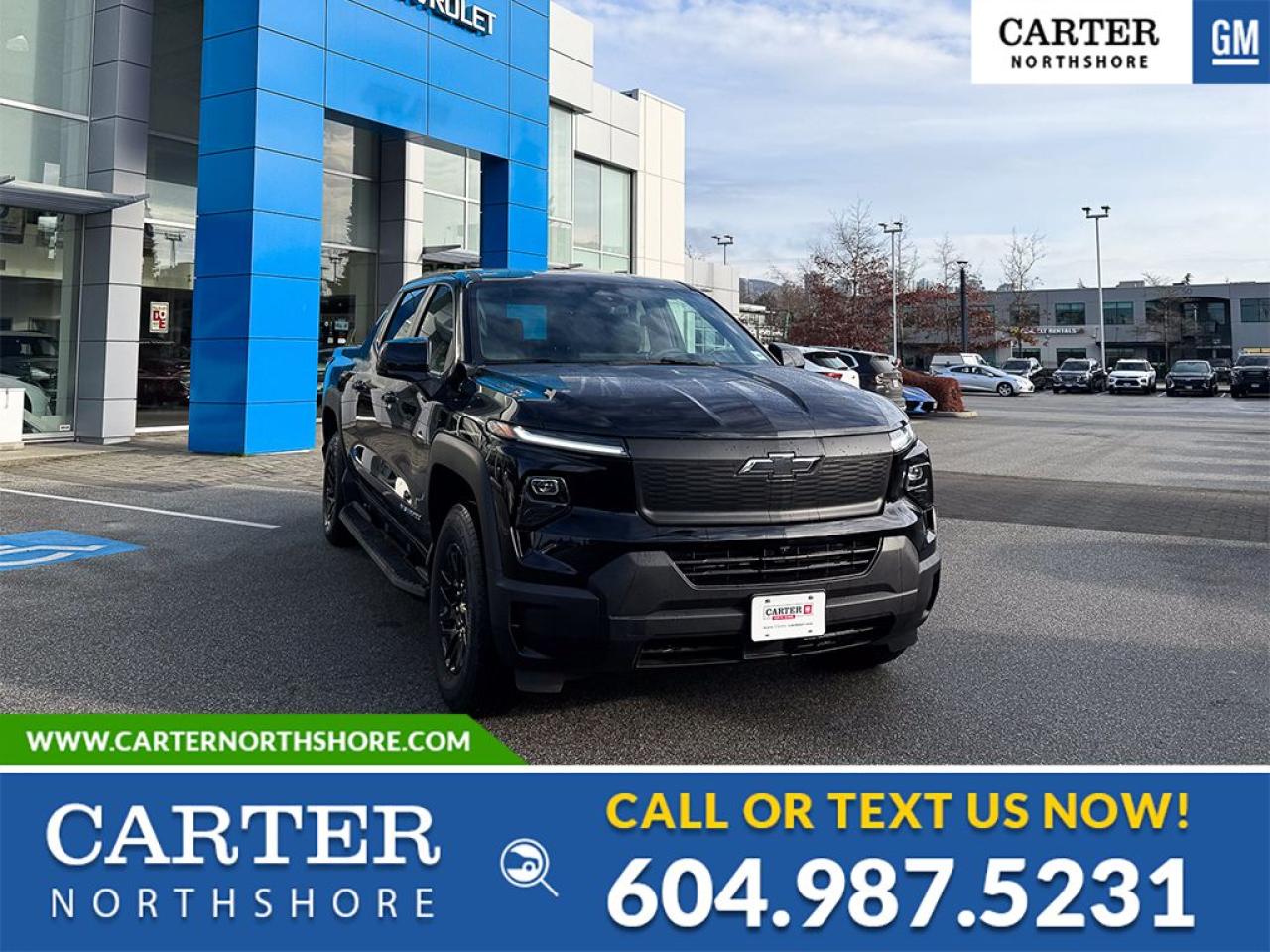 New 2024 Chevrolet Silverado EV WORK TRUCK/CREW CAB EV/ELECTRIC DRIVE UNIT for sale in North Vancouver, BC