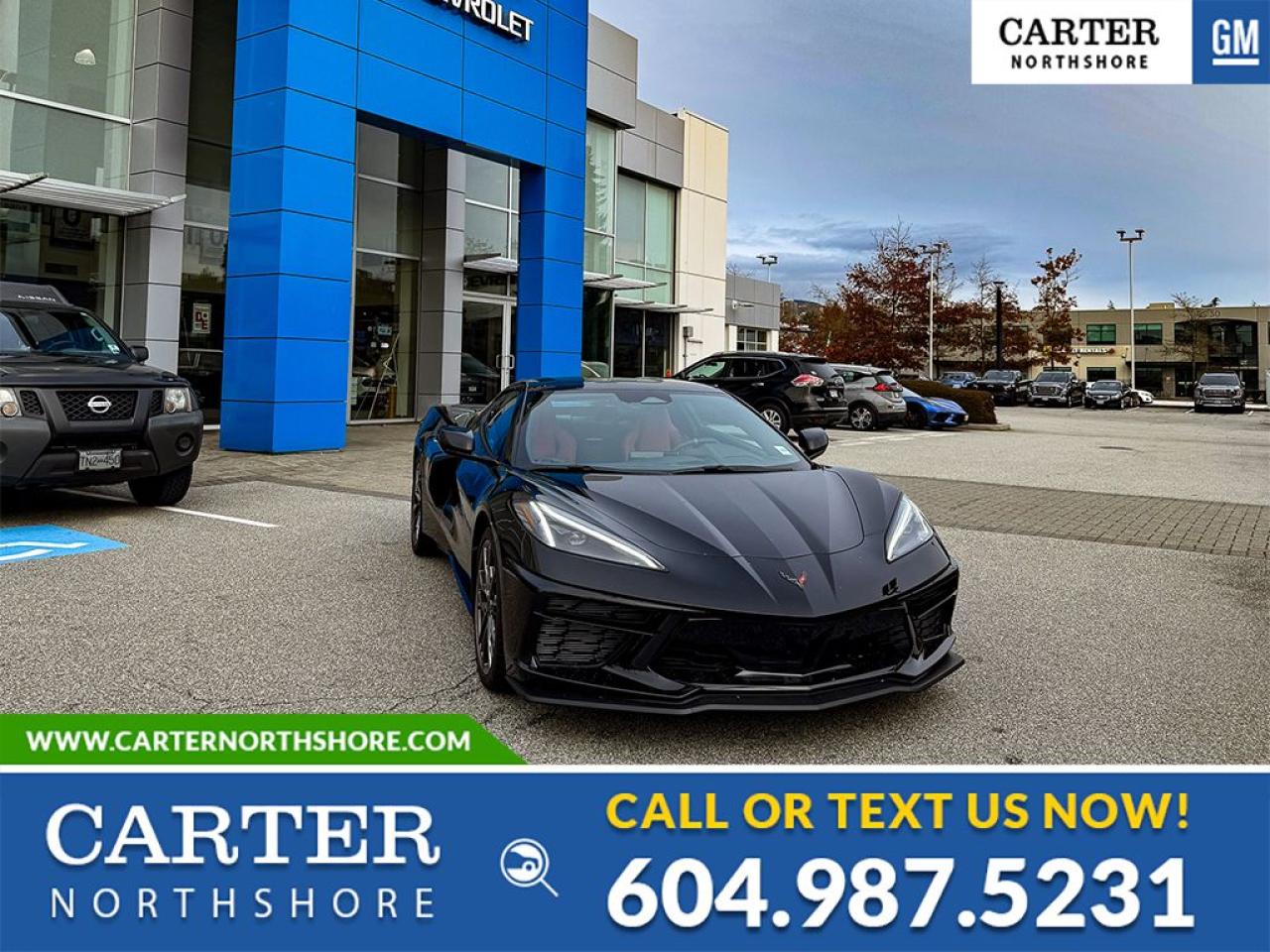 New 2025 Chevrolet Corvette STINGRAY COUPE/Removable Roof Panel/Google Built- for sale in North Vancouver, BC