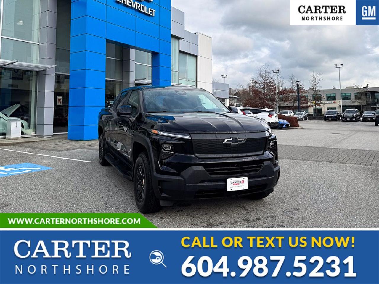 New 2024 Chevrolet Silverado EV WORK TRUCK/CREW CAB EV/ELECTRIC DRIVE UNIT for sale in North Vancouver, BC