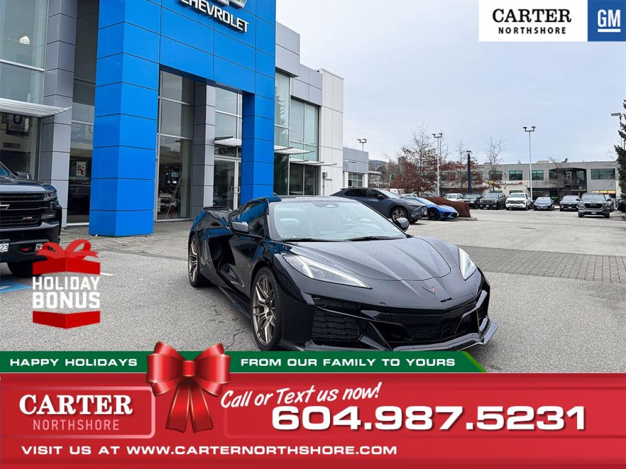 New 2025 Chevrolet Corvette 3LZ Package/CONVERTIBLE for sale in North Vancouver, BC