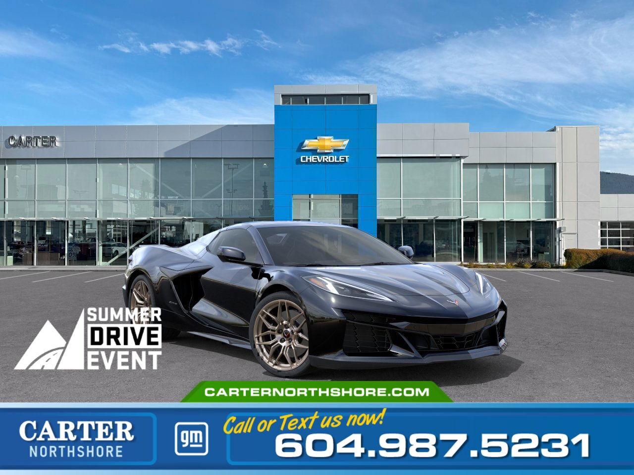 New 2025 Chevrolet Corvette 3LZ Package/CONVERTIBLE for sale in North Vancouver, BC