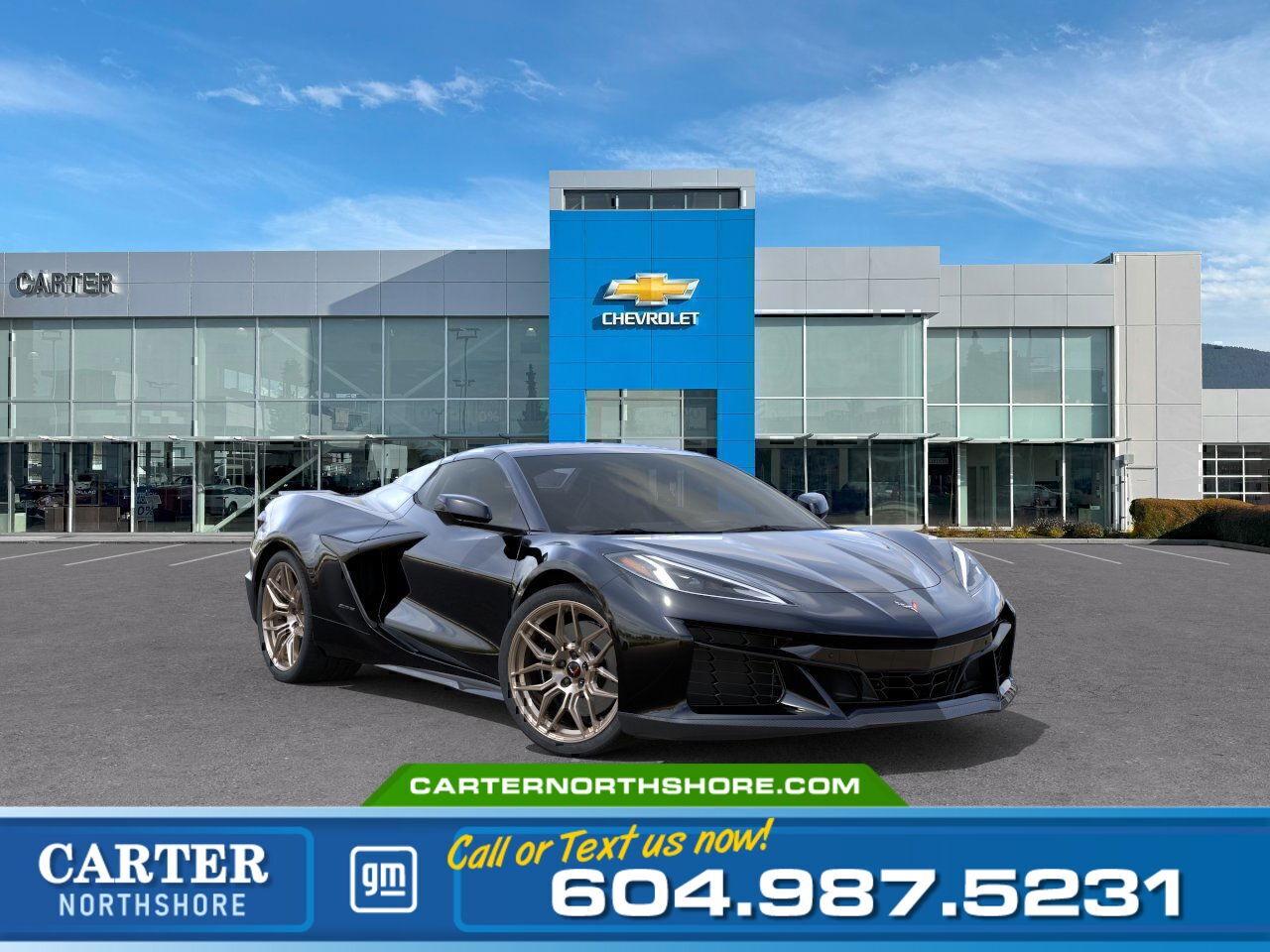 New 2025 Chevrolet Corvette 3LZ Package/CONVERTIBLE for sale in North Vancouver, BC