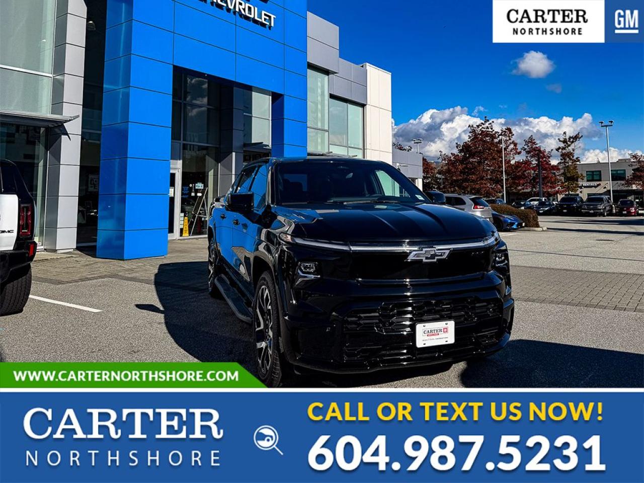 New 2024 Chevrolet Silverado EV RST/CREW CAB EV/ELECTRIC DRIVE UNIT for sale in North Vancouver, BC