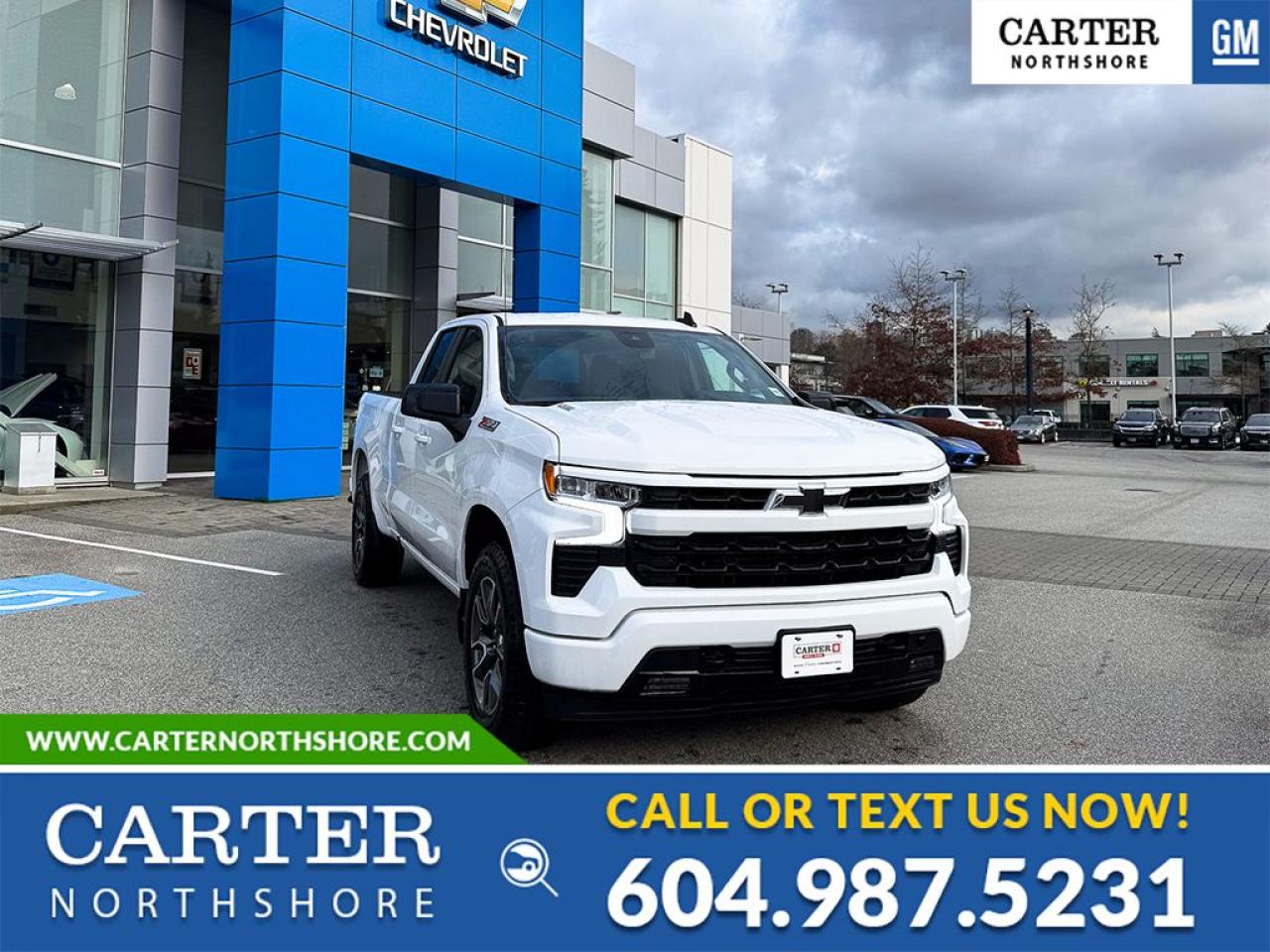 New 2025 Chevrolet Silverado 1500 Double Cab 4WD/Diesel/TRUE NORTH EDITION for sale in North Vancouver, BC