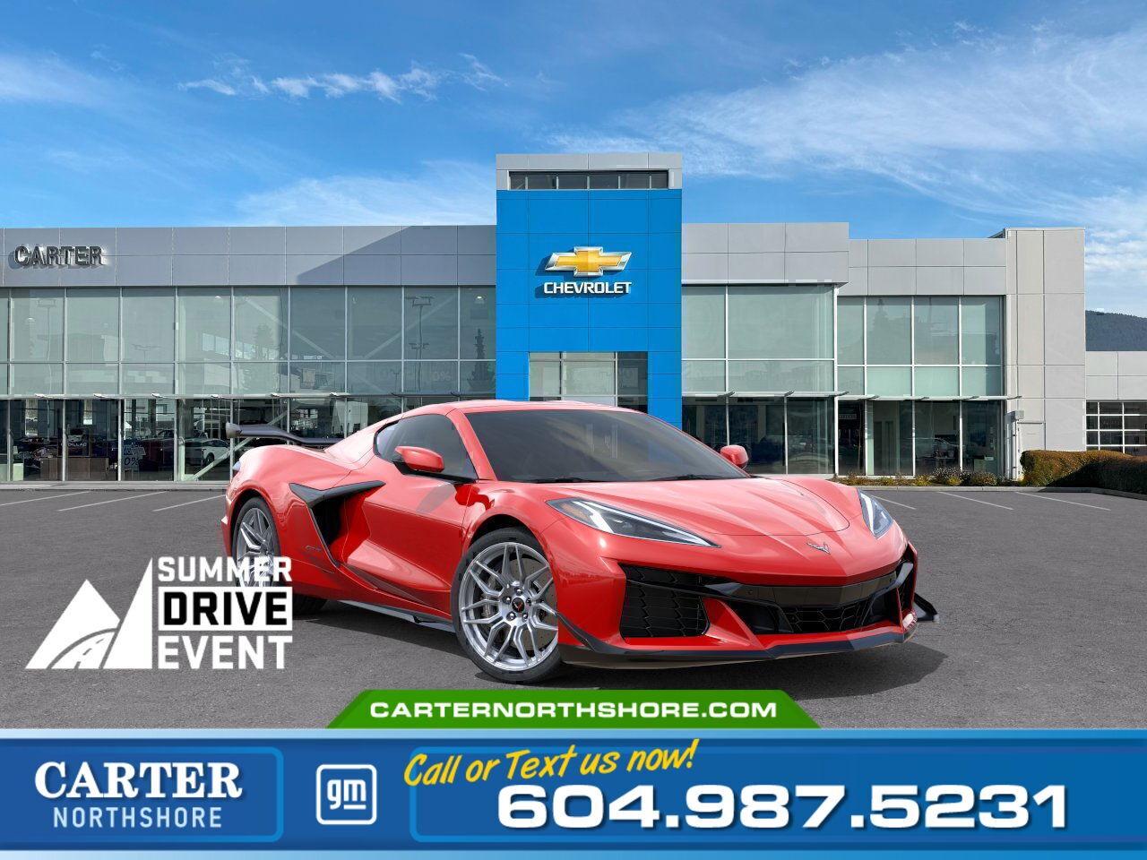 New 2025 Chevrolet Corvette 3LZ/Z07 Performance Package for sale in North Vancouver, BC