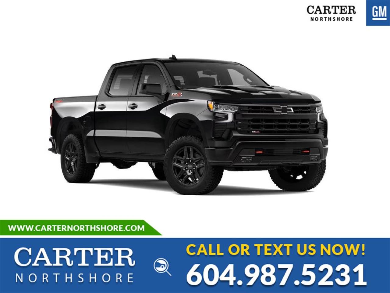 New 2025 Chevrolet Silverado 1500 RST/CREW CAB/TRUE NORTH EDITION PLUS for sale in North Vancouver, BC