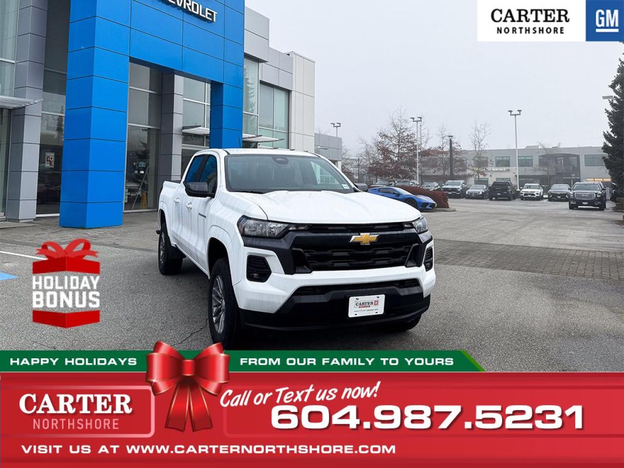 New 2024 Chevrolet Colorado LT Crew Cab/Google Built-in for sale in North Vancouver, BC