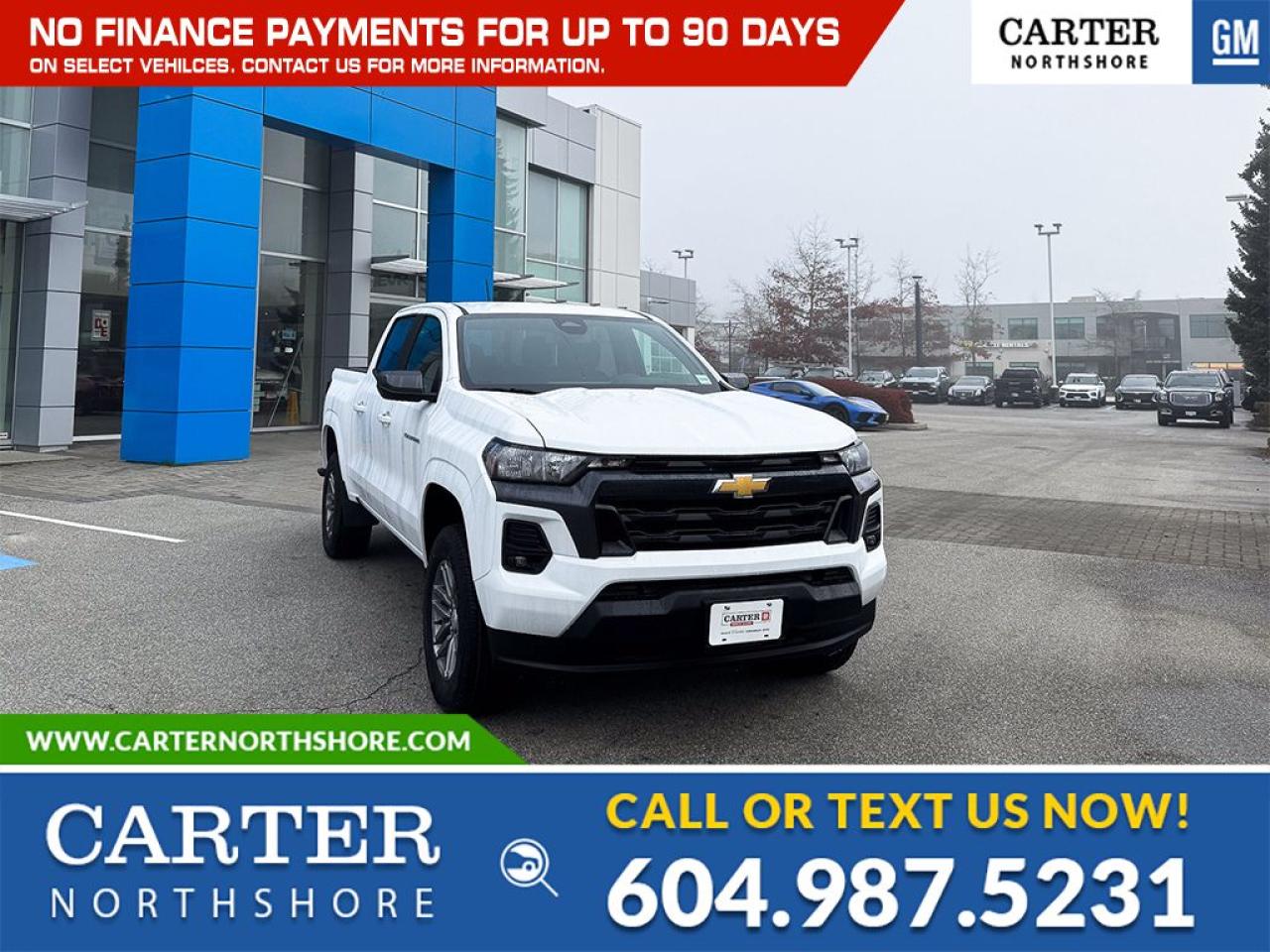 New 2024 Chevrolet Colorado LT Crew Cab/Google Built-in for sale in North Vancouver, BC