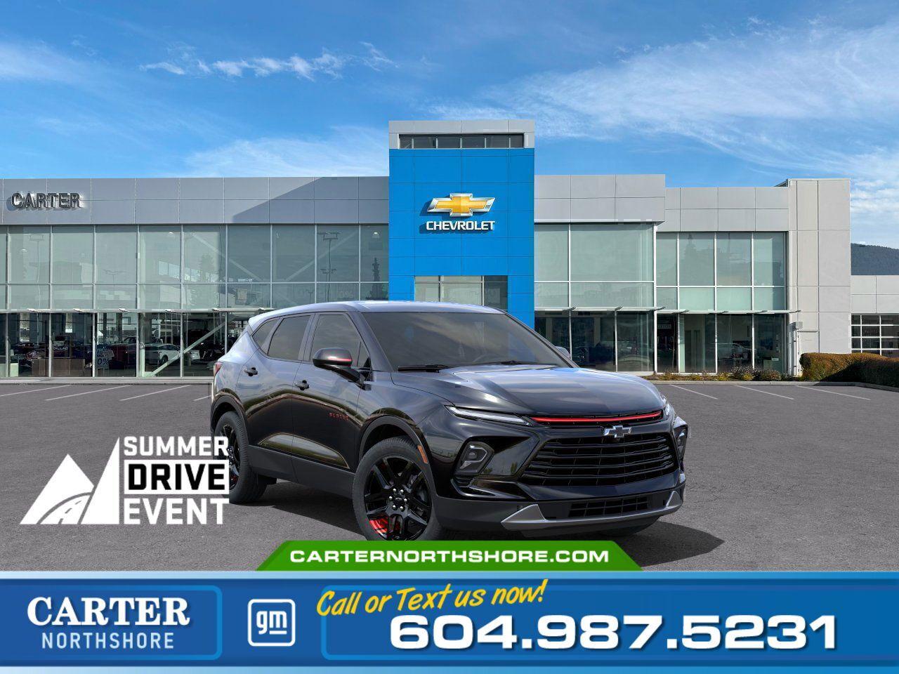 New 2024 Chevrolet Blazer LT/AWD | Heated Seats/Cruise Ctrl/Driver Assist for sale in North Vancouver, BC