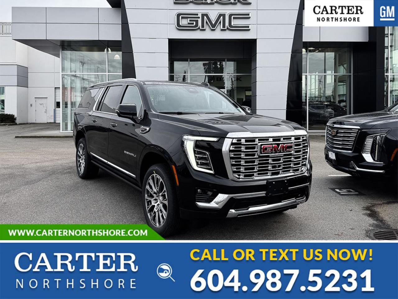 New 2025 GMC Yukon XL Denali/Panoramic Sunroof for sale in North Vancouver, BC