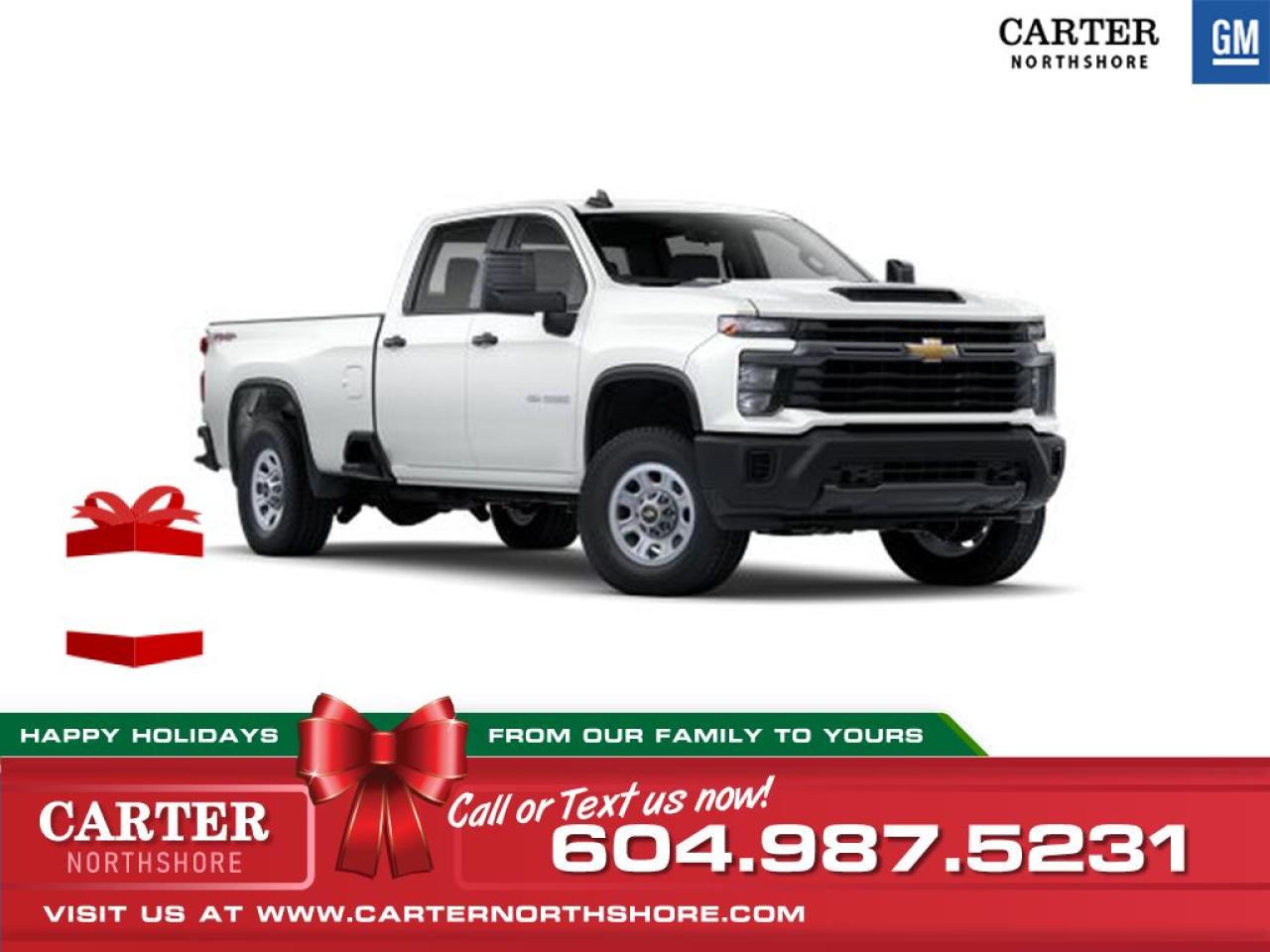 New 2025 Chevrolet Silverado 3500HD CREW CAB/ALASKAN SNOW PLOW SPECIAL EDITION for sale in North Vancouver, BC