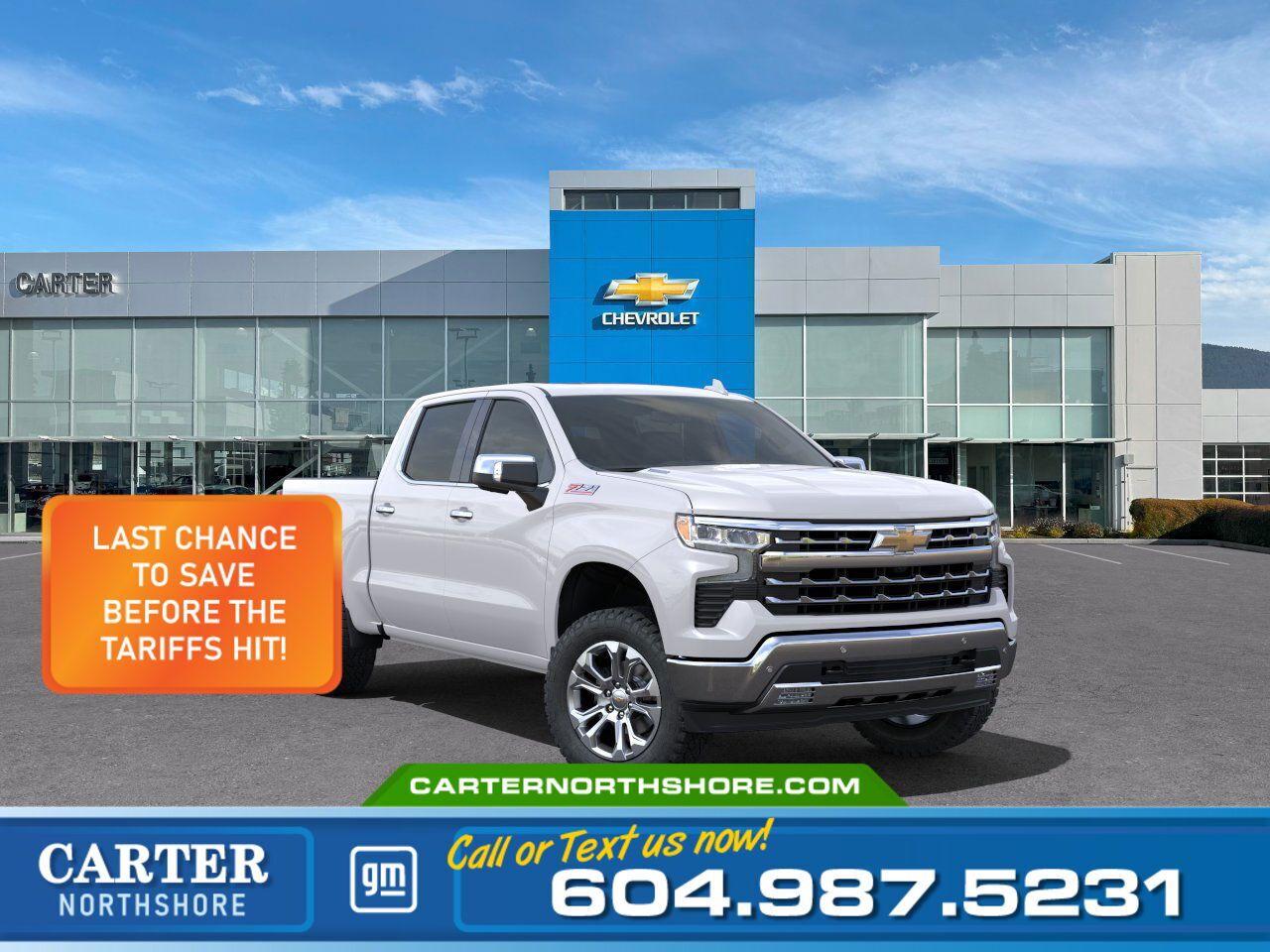 New 2025 Chevrolet Silverado 1500 SHORT BOX CREW CAB for sale in North Vancouver, BC