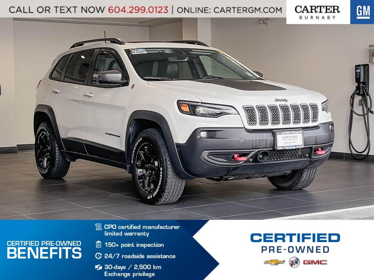 Used 2019 Jeep Cherokee TRAILHAWK AWD | Off-Road Ready/Memory Heated Seats for sale in Burnaby, BC