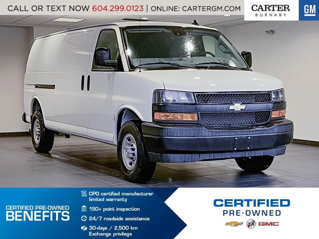 Used 2023 Chevrolet Express Steel Wheels/Keyless Entry/Cruise Ctrl for sale in Burnaby, BC