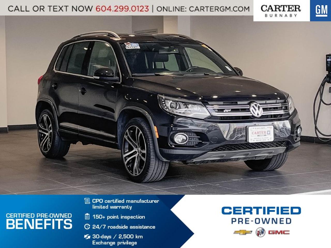 Used 2017 Volkswagen Tiguan HIGHLINE 4MOTION | Alum Wheels/Cruise/Pano Sunroof for sale in Burnaby, BC