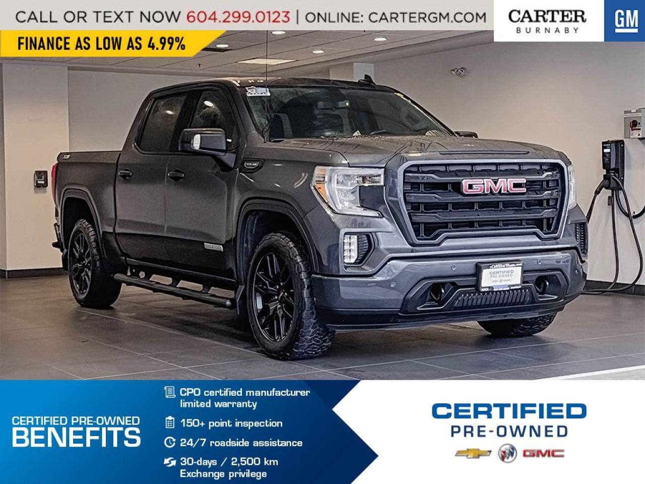 Used 2019 GMC Sierra 1500 ELEVATION 4WD | X-31 Off-Road Pkg/Alum Wheels/Skid for sale in Burnaby, BC