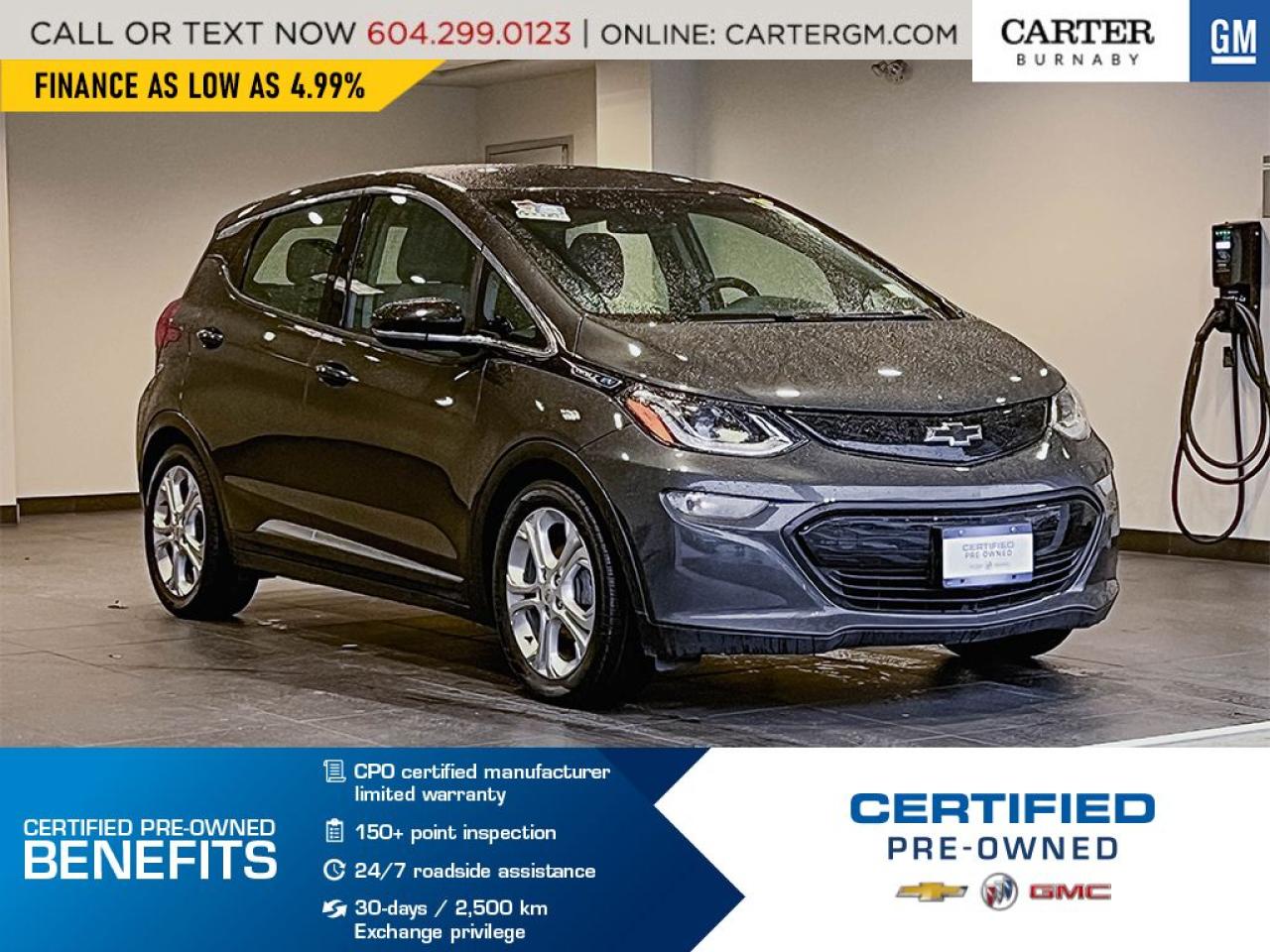 Used 2019 Chevrolet Bolt EV LT | Alum Wheels/Auto Climate Ctrl/HD Rear Cam for sale in Burnaby, BC