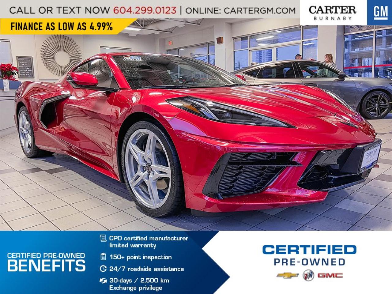 Used 2024 Chevrolet Corvette Limited Slip Diff/HD Cam/Bose Spkrs/Rear Cam for sale in Burnaby, BC