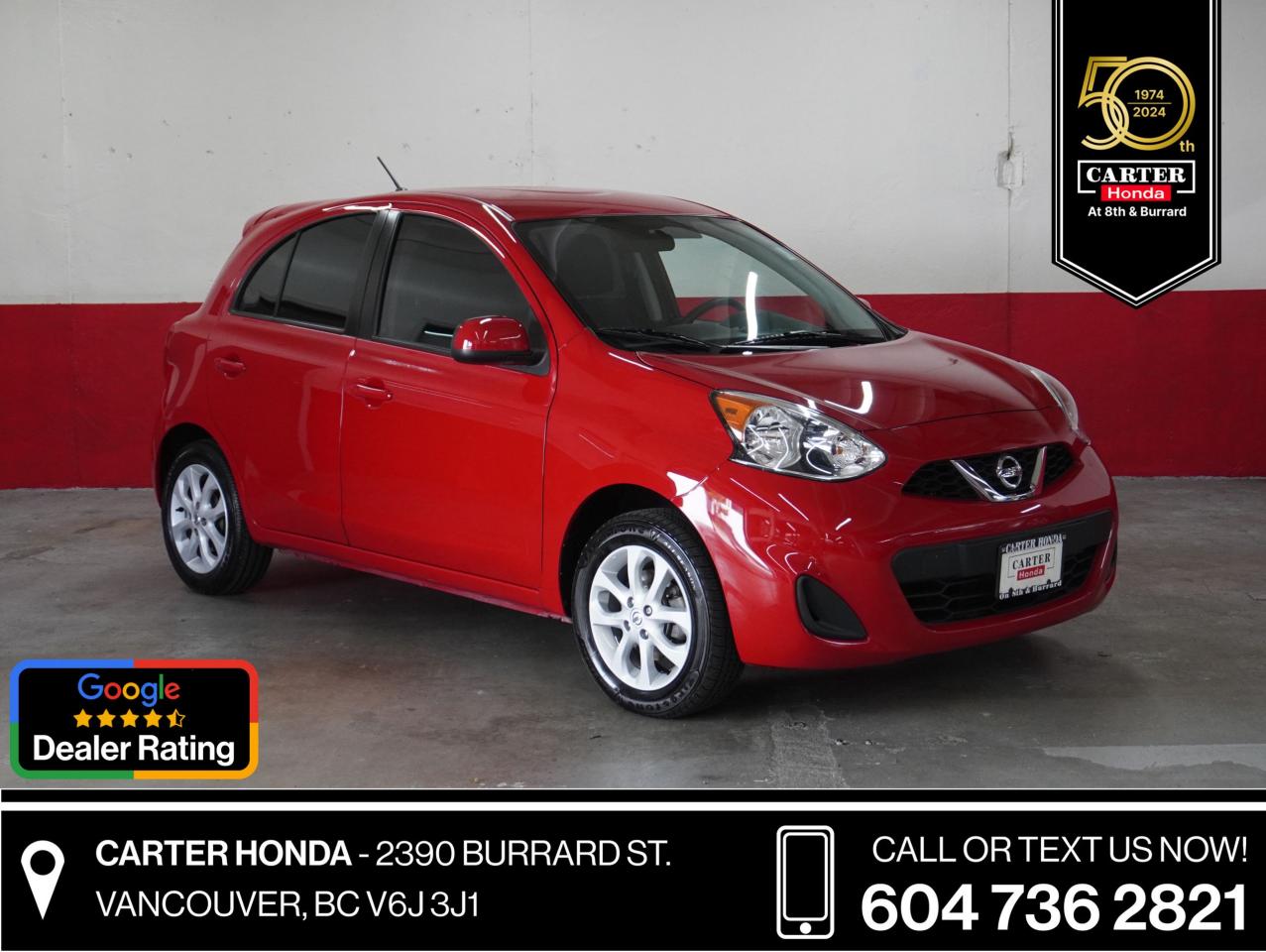 Used 2019 Nissan Micra SV BLUETOOTH, BACKUP CAM, A/C, ALLOYS. for sale in Vancouver, BC